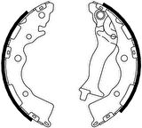 Ferodo FSB4086 Arka Fren Balatası Pabuç Hyundai Accent Era 06-11 Kia Rio 06-11 Kampana Tip (ABS'siz) 583051GA00