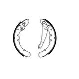 Ferodo FSB409 Kampana Balata-230x40 Volkswagen Caddy 83-03 Passat 88-97 A100 77-92 357698525CX