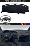 Ford Tourneo Connect 2002-2008 İçin Uygun Torpido Koruma Halısı Siyah