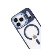 Hediyelik Joko Apple İphone 17 Pro Max Remim Lensli Magsafe Standlı Kapak - Lacivert