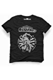 Anime My Hero Academia Erkek Baskılı Siyah Tshirt