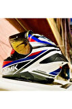 Typhoon Freeride Gl152 Mavi Kask (FİT KALIP) (ŞEFFAF VİZÖRLÜ)