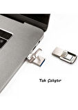 TYPC E HEM TELEFONA HEM BİLGİSAYARA 1 TB MİNİ USB