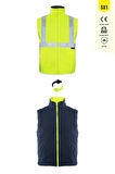 JUNIOR OLYMPUS MAX-BREATHANE HI-VIS TWO-TONE 5 IN 1 JACKET SARI LACİVERT