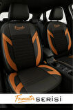 Chevrolet Agile 1.4 Econo.flex (102 Hp) Easytronic 2014 UYUMLU FORMENTOR SERİSİ TAM SET TAY TÜYÜ OTO KILIF TABA