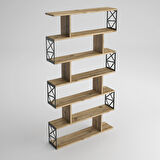 Hunerika Nonami kitaplık/büfe -Atlantik Çam -Minifiks Bağlantılı