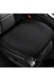 Dodge Sport UYUMLU  Cepli Terletmez Oto  Minderi Kılıfı Ön Arka Tam Set Sırtlı Başlıklı SİYAH