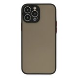Apple Uyumlu İphone 15 Pro Max Kılıf Montreal Silikon Kapak - Siyah