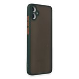 Samsung Galaxy A05 Kılıf Montreal Silikon Kapak - Yeşil