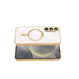 Samsung Galaxy A37 5g Kross Magneticsafe Kapak - Gold