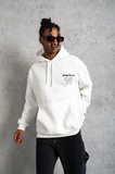 Erkek 98 Baskılı Kapşonlu 3 iplik pamuklu Sweatshirt hoodie - Beyaz