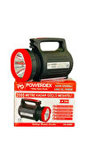 PD-8080 USB Çıkışlı Ledli Şarjlı El Feneri