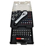 Nt Tools 1/4 S2 Bits ve Cr-V Lokma Seti 58 Parça