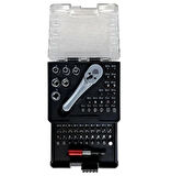 Nt Tools 1/4 S2 Bits ve Cr-V Lokma Seti 58 Parça