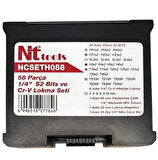 Nt Tools 1/4 S2 Bits ve Cr-V Lokma Seti 58 Parça