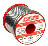 Soldex Sn60 Pb40 Lehim Teli 3.00mm 500gr