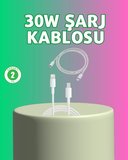 Orijinal Kalite 30w Type-c Lightning Hızlı Şarj Kablosu – 1.2m Dayanıklı