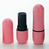 30 ADET BOŞ PLASTİK DUDAK BALSAM (RUJ) TÜPÜ, 5 ML, PEMBE