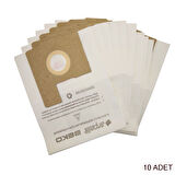 S 6255 - S 6350 - S 6355 - AL 640S - Model Süpürgelerle Uyumlu Toz Torbası (10 Adet) 