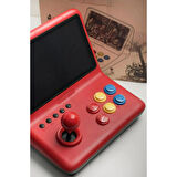 Ozmik  Retro 9 inç joystick arcade A7 mimarlık dört çekirdekli CPU simülatörü video oyunu konsolu 