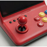 Ozmik  Retro 9 inç joystick arcade A7 mimarlık dört çekirdekli CPU simülatörü video oyunu konsolu 