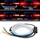 Honda Civic FD6 Uyumlu Bagaj Altı Kayar Led 120 cm Full Fonksiyon