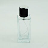 20 ADET BOŞ CAM PARFÜM ŞİŞE, 50 ML, KÜÇÜK KARE MODEL, ŞEFFAF