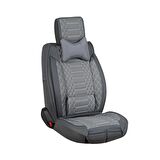Kia Soul Uyumlu Lüx Deri Oto Koltuk Kılıfı Ön Arka Set Füme Royal Model