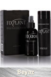 Fixplant Saç Dolgunlaştırıcı Set Topik 28 Gr. + Sprey | Seyrek Saçlar için Saç Tozu | Fixplant Saç Fiberi