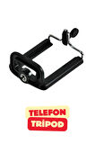 Telefon Tutucu Tripod Aparatı Fotoğraf Video Çekme Kullanışlı Telefon Tripod Bağlandı Tutucu
