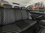 
Ford Focus 1 Uyumlu Yarı Deri Oto Koltuk Kılıfı Ön Arka Set Siyah Beyaz