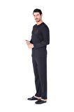 D's Damat 221001 Uzun Kol Pijama Takımı