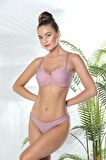 Straplez Lotus Sütyen Ve Slip Külot Takım Pembe (brf31761)