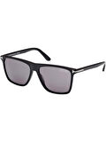 Tom Ford FLETCHER (FT0832-01D) 57 | Polarize Unisex Siyah Güneş Gözlüğü
