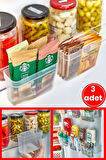 Flosoft 30’lu Yumurta Organizer ve 3 Adet Asılabilir Buzdolabı Düzenleyici Set