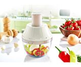 Flosoft Bas-Kes El Robotu Basmalı El Rondosu Yeni Nesil Doğrayıcı 700ml