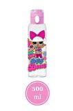 Flosoft Lisanslı Lol Matara, Lol Desenli Düğmeli Tüp Okul Suluğu, Sızdırmaz Öğrenci Suluk 500ml