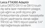 Leica FTA360 ADAPTÖR D510-D810