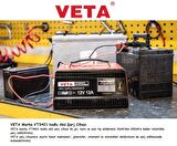 Veta Akü Şarj Cihazı 12V 12Ah 200 Ah Kadar Akü Şarj Edebilir