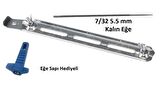 Tecomec Zincir Bileme Eğeleme Aparatı+ 7/32 5.5 mm Kalın Eğe