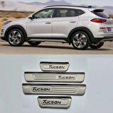 Hyundai Tucson Uyumlu 2015 2020 Dış Kapı Eşiği Krom