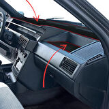 Fiat Tipo Tempra Nakışlı Torpido Kaplama Koruma Halısı Örtüsü