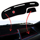 Fiat Tipo Tempra Nakışlı Torpido Kaplama Koruma Halısı Örtüsü