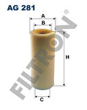 Filtron AG281 Hava Filtresi Peugeot 205-309 1445.96