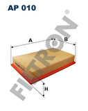Filtron AP010 Hava Filtresi 190 W201 83-93 W124 84-93 S124 85-90 1457429875