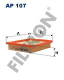 Filtron AP107 Hava Filtresi Accent 1.3 Karbüratörlü 94 01 2811322301