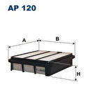 Filtron AP120 Hava Filtresi Mitsubishi Space Wagon 2.1 KL4713Z409A