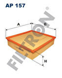 Filtron AP157 Hava Filtresi Volkswagen LT35 II Lt28 46 II 2.5TDI 2.8TDI 96-06 Mercedes Sprinter Vito 2D0129620B