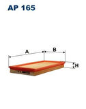 Filtron AP165 Hava Filtresi S40 V40 00-1.8 1.9T4 2.0T 2.0T3 MR127077