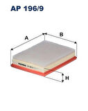 FTR AP196/9 Hava Filtresi 2008-208-3008 II-301-308 II-5008 II-508-EXPERT-PARTNER-BERLINGO-C3 III-C4 CACTUS-C4 PICASSO-C-ELYSEE-JUMPY 1.5BLUEHDI
